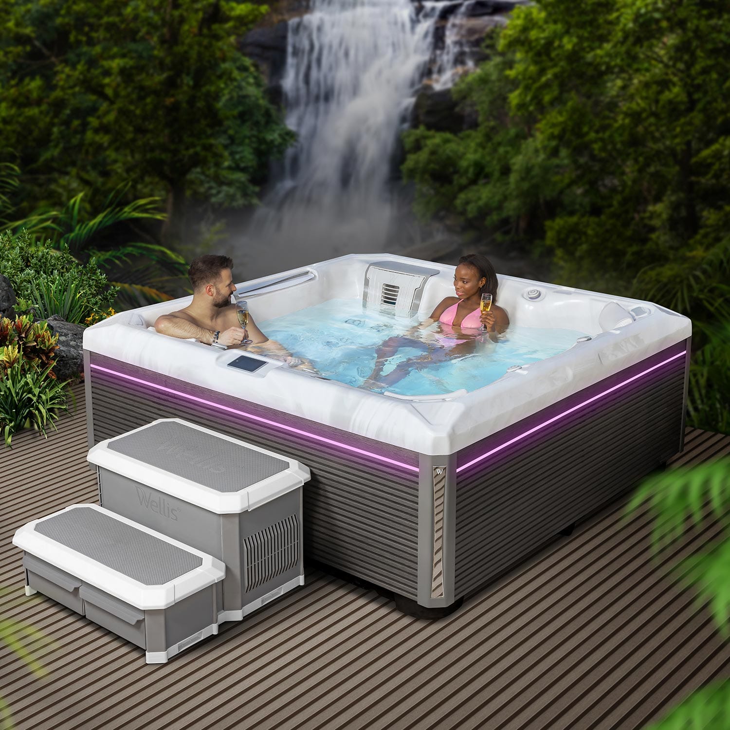Wellis Atlas Life hot tub lifestyle2