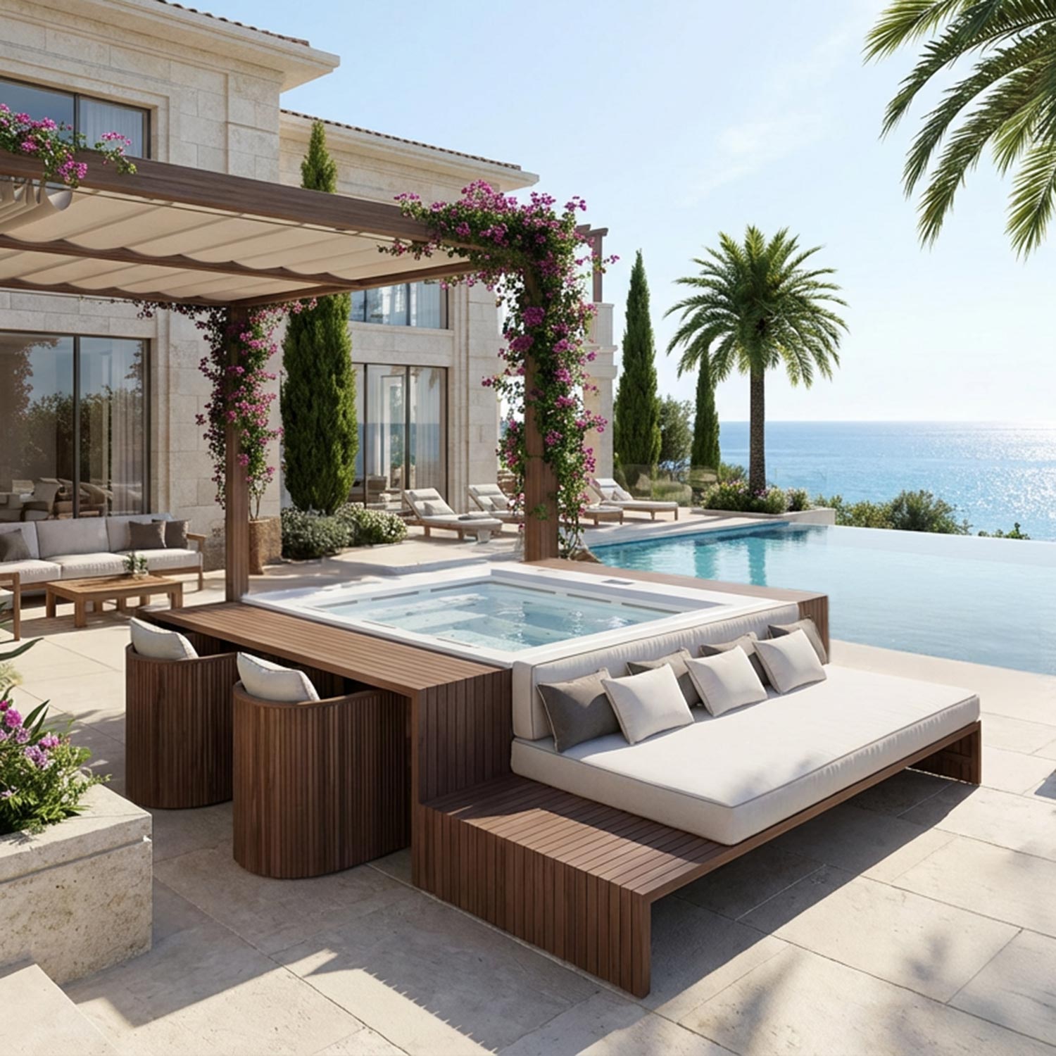 Dabassy spa lifestyle with sea